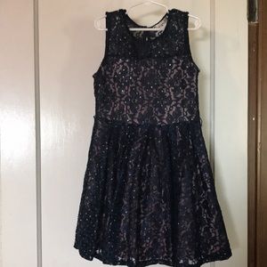 Girls Sequin Dress by Knit Works, size 10